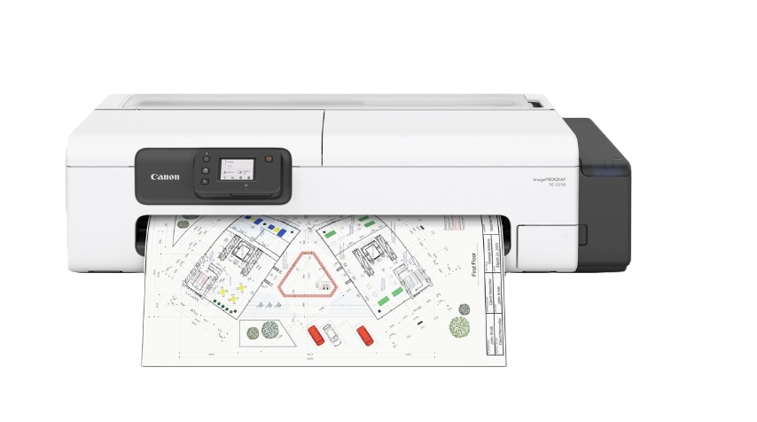 नवीनतम कंपनी ब्लॉग के बारे में Canon Upgrades Desktop Wide-Format Printers TC-5210 Series: Compact Design with Multi-Size Support Boosts Design Work Ef