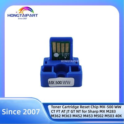 खरीदें Original Toner Cartridge Reset Chip MX-500 WW CT FT AT JT GT NT for Sharp MX M283 M362 M363 M452 M453 M502 M503 40K ऑनलाइन निर्माण