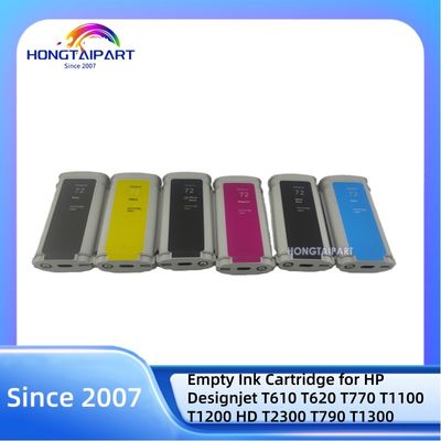 खरीदें 130ML Ink Cartridge 72 C9403A-MK C9370A-PK C9371A-C C9372A-M C9373A-Y C9374A-G Neutral Packing for HP Designjet Printers ऑनलाइन निर्माण