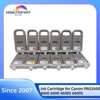खरीदें 700ML Empty Ink Cartridge PFI3700 PFI-3700 Compatible with Canon PRO2600 4600 6600 4600S 6600S ऑनलाइन निर्माण