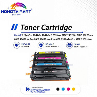 खरीदना HP Pro 3202 3302 MFP के लिए हाई यील्ड 219A W2190A W2191A W2192A टोनर कार्ट्रिज ऑनलाइन निर्माण