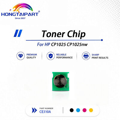खरीदना HP CP1025 CP1025nw के लिए आसान रीफिल रीसाइक्लेबल CE310A टोनर चिप ऑनलाइन निर्माण