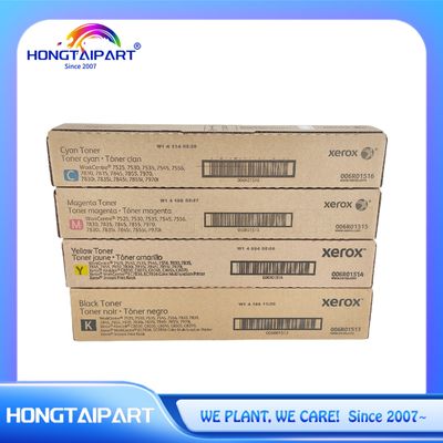 टोनर 006R01513 006R01514 006R01515 006R01516 Xerox के लिए कार्य केंद्र 7525 7530 7500 7535 7545 7556 7800 7830 7835 7845 7855 7900 7970 EC7836 7856 मूल HONGTAIPART