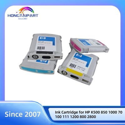स्याही कारतूस HP 11 C4836 C4837 C4838 C4844 के लिए HP K500 850 1000 70 100 111 1200 800 2800 संगत