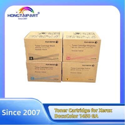 Xerox DocuColor 1450 GA रंग प्रिंटर कार्यालय आपूर्ति CT201698 CT201699 CT201700 CT201701 के लिए मूल टोनर कारतूस