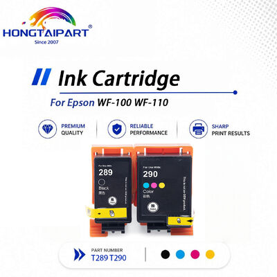 Epson WF-100 WF-110 के लिए फीका प्रतिरोधी फोटो ग्रेड इंक कार्ट्रिज T289 T290