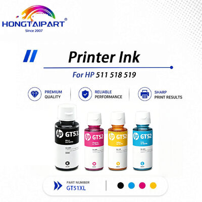 विविड कलर रेंडरिंग HP GT51XL यूनिवर्सल इंक स्मूथ प्रिंटिंग नो-क्लॉग प्रिंटहेड