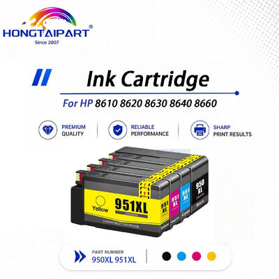 HP 8610 8620 8630 8640 8660 के लिए विविड कलर इंक कार्ट्रिज 950XL 951XL