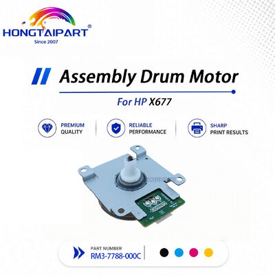 HP X677 प्रिंटर के लिए स्थिर असेंबली ड्रम मोटर RM3-7788-000C